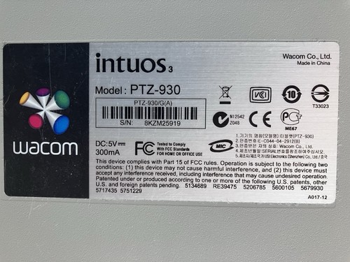 Wacom intuos3 ptz - wacom, ptz-930